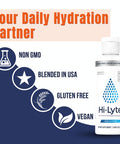 Hi-Lyte Concentrate Electrolyte Supplement For Immune Support And Rapid Hydration (3 Bottles) | No Calories No Sugar | 20%+ More Potassium, Magnesium & Zinc | 144 Servings