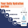 Hi-Lyte Concentrate Electrolyte Supplement For Immune Support And Rapid Hydration (3 Bottles) | No Calories No Sugar | 20%+ More Potassium, Magnesium & Zinc | 144 Servings
