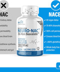 Neuro NAC Supplement N-Acetyl Cysteine Ethyl Ester - 20x More Bioavailable Than NAC 600 mg (60 Capsules)