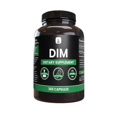 PURE ORIGINAL INGREDIENTS Diindolylmethane (Dim) (365 Capsules) No Magnesium Or Rice Fillers, Always Pure, Lab Verified