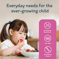 Organika Kids Liquid Calcium Plus- With Vitamins D3 And K2- Healthy Bone And Teeth Development- Mixed Berry Flavour- 450Ml