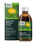 Gaia Herbs Bronchial Wellness Syrup - Immune Support Supplement to Help Maintain Lung Health and Help Provide Comfort for Occasional Sore Throat - 5.4 Fl Oz (Up to 32-Day Supply)