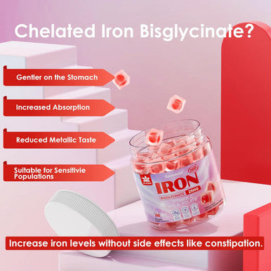 Vegan Iron Gummies Supplement For Women Plus Vitamin C 100Mg, Beet Root, Vitamin B12, Folate For Iron Deficiency, Anemia, Energy Boost, Sugar Gentle Iron, Non-Constipating, No After Taste, 60 Cts