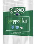 Curad Prepped Kit Essential PPE Pack Includes 2 Pairs of Gloves 1 Face Mask 4 Alcohol Prep Pads