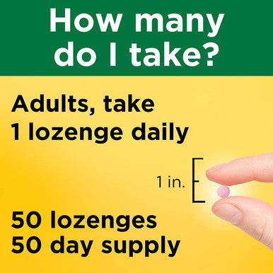 Nature Made Vitamin B12 1000 mcg 50micro Lozenges