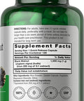 Black Walnut Hulls 1000 mg 120 Capsules
