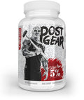 5% Nutrition Rich Piana Post Gear PCT Support Booster | Estrogen Blocker, Aromatase Inhibitor | Post Cycle Therapy Supplement | DAA, DIM, Longjack, Stinging Nettle, Milk Thistle, 240 Capsules
