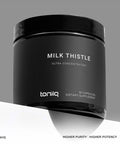 Toniiq Milk Thistle Ultra High Potency 50:1 Extract with 80% Silymarin Highly Concentrated Third Party Lab Tested 90 Capsules