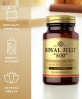 Solgar Royal Jelly "500" - 60 Softgels - Gluten Free Dairy Free - 60 Servings