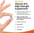 New Leaf Vitamin B12 High Strength Tablets - 1000Mcg Vegan B12 Vitamin Methylcobalamin Supplement Contributes To The Reduction Of Tiredness And Fatigue & Immune Energy Support Made In The Uk (4 Month Supply)