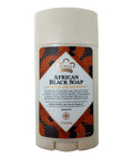 Nubian Heritage 24 Hour All Natural Deodorant African Black Soap With African Black Soap Extract, Shea Butter, Grapefruit Seed Extract, Vitamin E and Sandalwood Oil, 2.25 oz (64 g) each