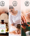 MAJESTIC PURE Tea Tree Essential Oil, Therapeutic Grade, Pure and Natural Premium Quality Oil, 4 fl oz