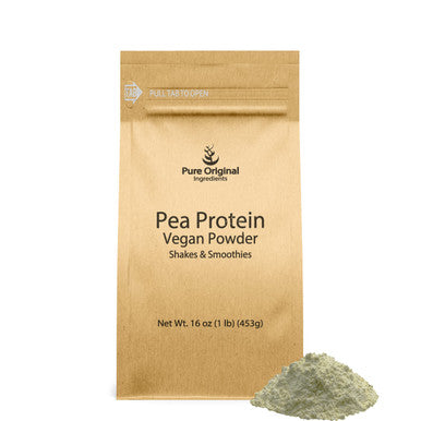 PURE ORIGINAL INGREDIENTS Pea Protein Powder & Methylcellulose Bundle (1Lb) Thickeners, Food Grade