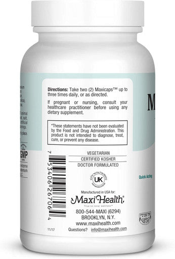 Maxi Health Maxi Max Relax Capsules 60Count