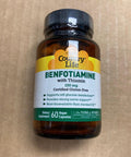 Country Life Benfotiamine With Thiamin Nerve Health Support 150Mg 60 Vegetarian Capsules