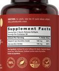 Carlyle Zinc Supplement 100mg with Vitamin C | 180 Softgels | Non-GMO Gluten | Tahoe Nutritionals