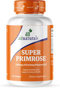 Aitnaturals Super Primrose - 1300mg (120 Softgels) Rich in GLA (Gamma-Linolenic Acid) Cold-Pressed Hexane | Menopause Hormonal Balance & Skin Health Support PMS Relief Heart Health Support