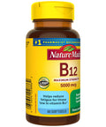 Nature Made Maximum Strength Vitamin B12 5000 Mcg Dietary Supplement For Energy Metabolism Support 60 Softgels 60 Day Supply