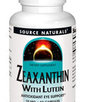 Source s Zeaxanthin with Lutein, 10 mg - 60 Capsules