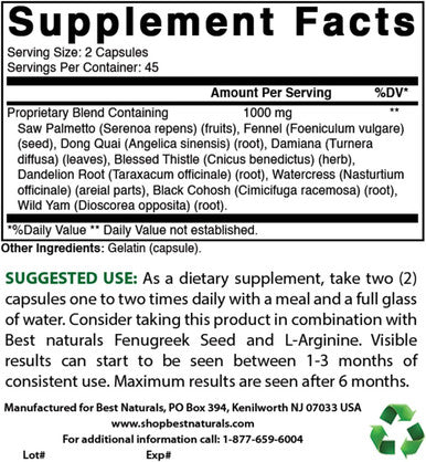 Best Naturals Breast-Ultra Breast Enlargement Pills 90 Capsules (90 Count (Pack of 2))