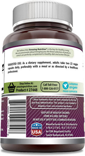 Amazing Nutrition Formulas Grapeseed Extract 16000mg Per Serving 240 Veggie Capsules Supplement | 20:1 Extract | Non-GMO | Gluten | Made in USA | Suitable for Vegetarians