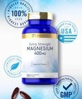 Carlyle - Magnesium Oxide 400mg | 180 Softgels | Non-GMO and Gluten Formula