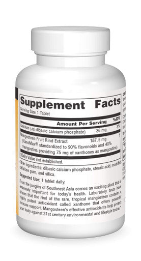 Mangosteen Source s, Inc. 30 Tabs