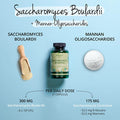 Saccharomyces Boulardii VegaveroÃƒâ€šÃ‚Â® | 6 Billion CFU per Capsule | with MOS | 120 Vegan Capsules (4 Month Supply) | NO Additives | Probiotic Yeast Supplement | Combined with Brewer's Yeast