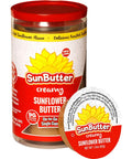 SunButter No Sugar Added Sunflower Seed Butter 16 oz (6 Pack of 6) Nut Spread with 7g PlantBased Protein Roasted Rich & Savory Flavor Smooth Texture Vegan Kosher & NonGMO