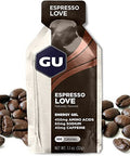 GU Energy Original Sports Nutrition Energy Gel, 24-Count, Espresso Love