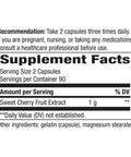Nature'S Way Cherry Fruit, Sweet Cherry Extract, Supports Antioxidant Pathways*, 1,000 Mg Per Serving, 180 Capsules