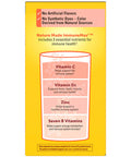 Nature Made Immunemax Fizzy Drink Mix With Vitamin C Vitamin D And Zinc Supplement For Immune Support Fast Absorption 30 Stick Packs 0.4 Ounce
