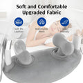 Neck Massager With Heat Cordless Neck Shoulder Massage For Pain Relief Deep Tissue Kneading Neck Massager Electric Portable Heated For Travel Home Office Parent Gift