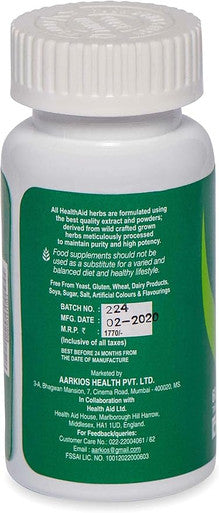 HealthAid Spirulina 500mg - 60 Tablets