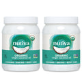 Nutiva Organic, Cold-Pressed, Unrefined, Virgin Coconut Oil from Fresh, non-GMO, Sustainably Farmed Coconuts, 15-ounce