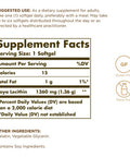 Solgar Soya Lecithin 1360 Mg - 100 Softgels - Source Of Choline - Gluten & Dairy Free - 100 Servings