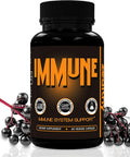 Immune Support Supplement, Elderberry Capsules With Vitamin D3, Vitamin C And Zinc For Immune Support, Immune Boosters For Adults