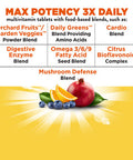 Nature's Way Alive! Max3 Potency Multivitamin, High Potency B-Vitamins, No Iron, 180 Tablets