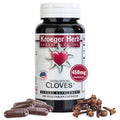 Kroeger Herb Fresh Ground Cloves 450 Mg Vegetarian Capsules, 100 Count