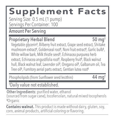 Biocidin LSF for Gut Cleanse Detox and Biofilm Defense Support Potent Broad-Spectrum Liposomal Formula for Rapid Absorption Promote Gut Health Microbial Balance and Mental Clarity 1.7 Fl Oz