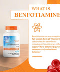 DoctorS Best Benfotiamine 300 With Benfopure Helps Maintain Healthy Glucose Metabolism NonGmo Vegan Gluten Soy 300 Mg 60 Veggie Caps