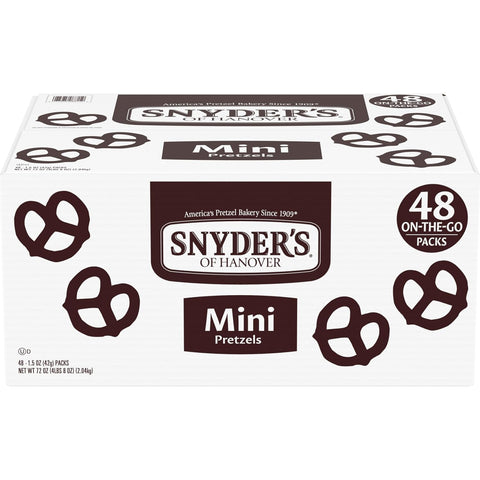 Snyder's of Hanover, Pretzel Pieces Honey Mustard and Onion, 1 Oz, 20 Ct