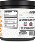 Amazing Nutrition BCAA 6000 | 6 Grams BCAA Per Serving | 30 Servings Powder | Branched Chain Amino Acid Supplement | Made in USA (Natural Orange)
