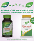Nature'S Way Vitamin C-500 With Rose Hips 1000 Mg Per Serving 100 Capsules