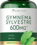 Carlyle Gymnema Sylvestre Capsules 200 Count Non-Gmo And Gluten Free