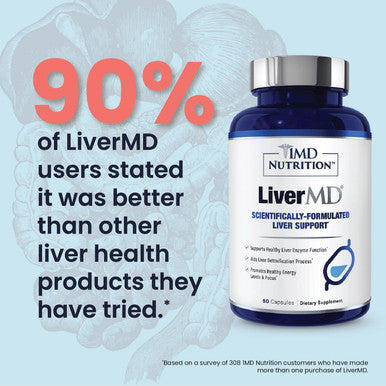 1MD Nutrition LiverMD Complete Probiotics Platinum Bundle with Nourishing Prebiotics 51 Billion Live CFU 11 Strains Highly Bioavailable for Liver Support