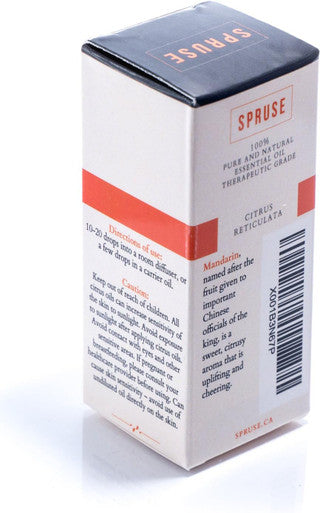 SPRUSE Mandarin Essential Oil - 30ml - 100% Natural Undiluted