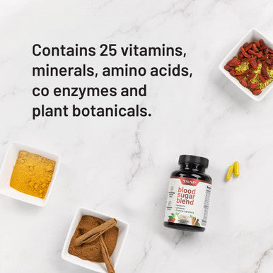 Snap Supplements Blend, Berberine Supplement with Cinnamon, Organic Turmeric, Alpha Lipoic , Zinc & Other Herbs & Vitamins Non-GMO, 60 Capsules