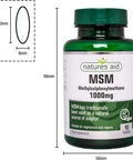 Natures aid MSM (Methylsulphonylmethane) 1000mg