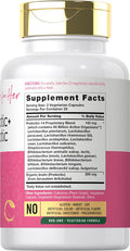 Carlyle Prebiotic & Probiotic for Her | 50 Billion Active Organisms Per Serving | 50 Capsules | Vegetarian Supplement for Women